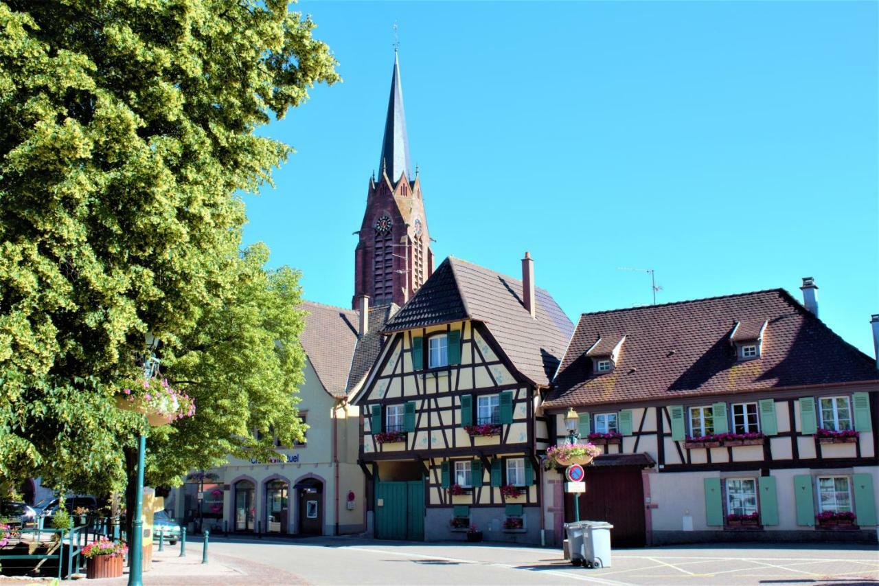 Apartament La Halte Des Vignes - Route Des Vins D'Alsace Scherwiller Zewnętrze zdjęcie
